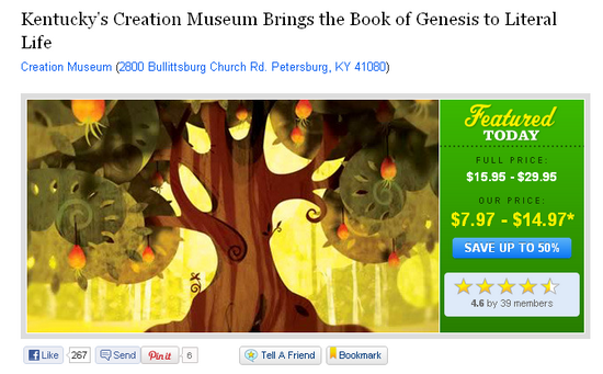 Discount Tickets For Creation Museum Cincinnati