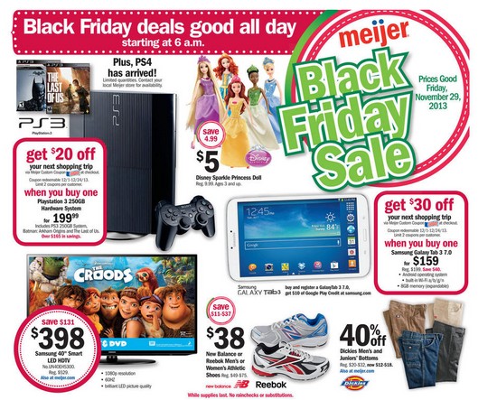 meijer best buy and target door buster black friday ad 2013 target flyer michigan