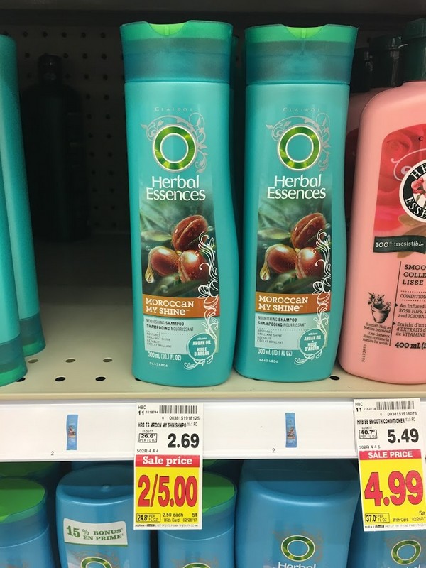 Herbal essences shampoo and conditioner coupons