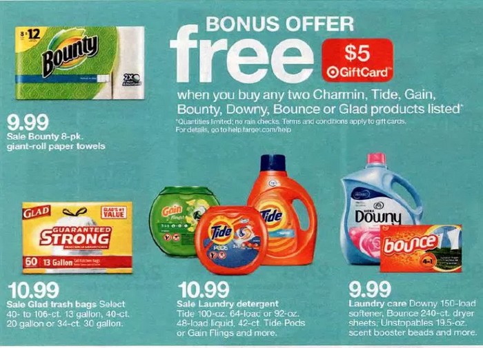 Tide coupons target