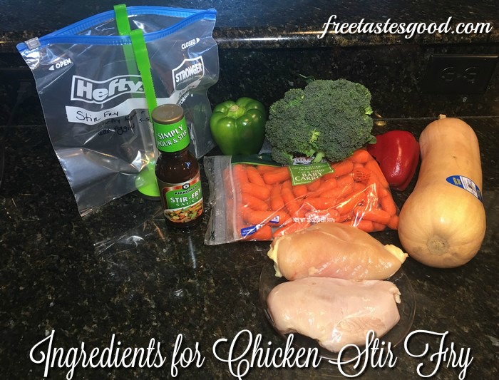 Homemade Freezer Chicken Stir Fry Recipe | Free Tastes Good!