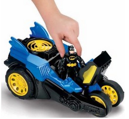 imaginext motorized batmobile