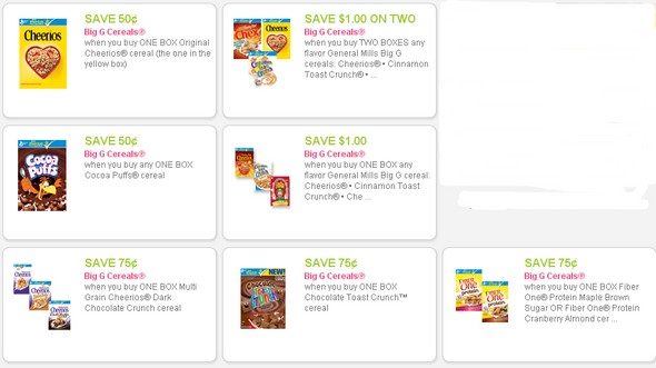 coupons for general mills