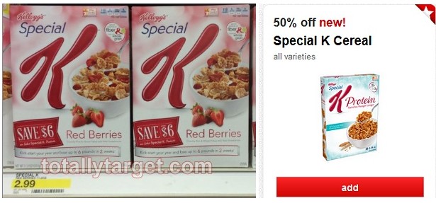 COUPONS FOR SPECIAL K