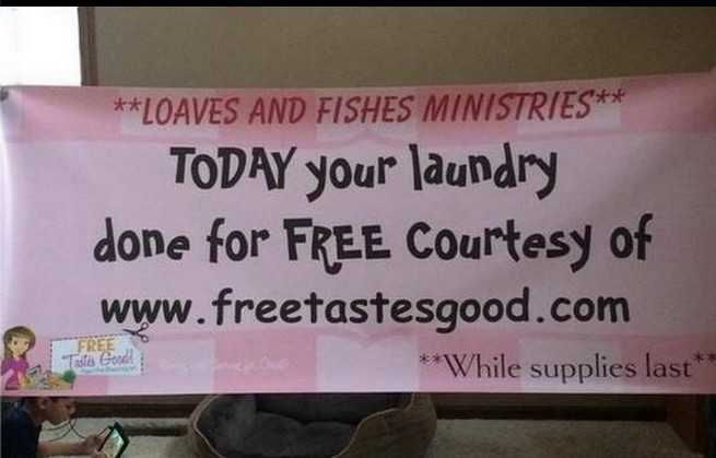 FREE LAUNDRY DAY