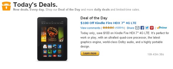 amazon kindle deals