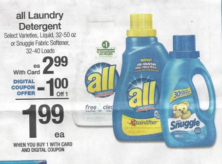 kroger coupon deals all detergent