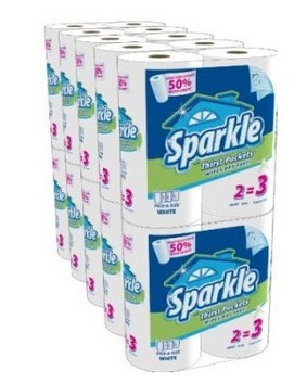 sparkle paper towels