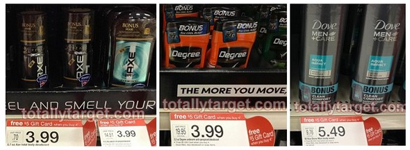 TARGET: Axe Products as low as $0.49!!  Free Tastes Good!