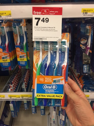oral b toothbrush target