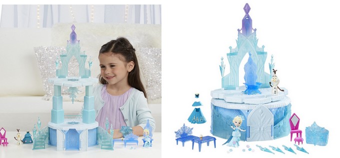 elsa magical rising castle