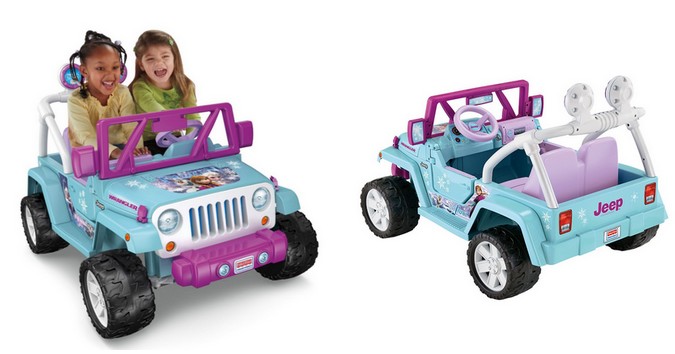 power wheels frozen jeep