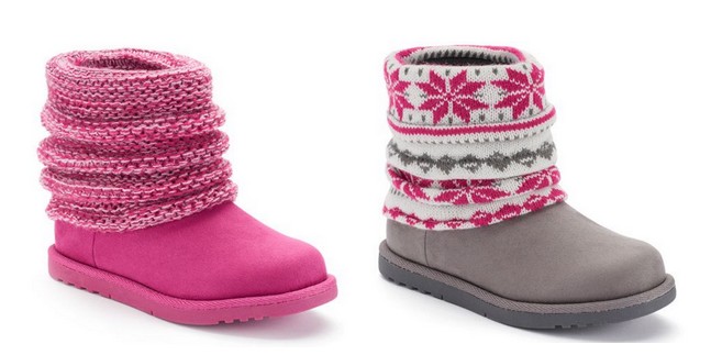 kohls sweater boots