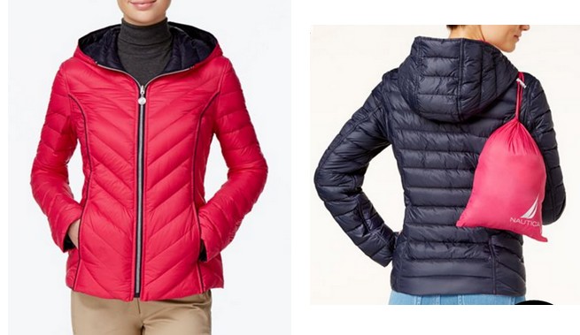 nautica reversible puffer jacket