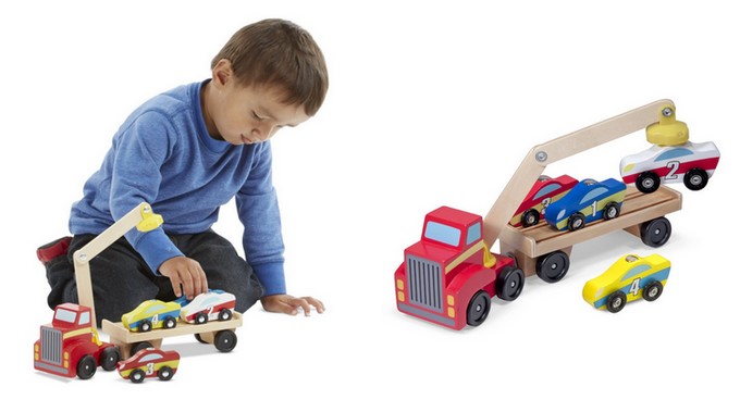 melissa and doug magnetic car loader