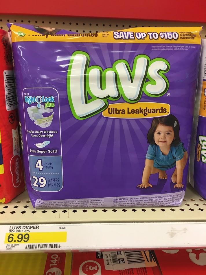 luvs coupons target