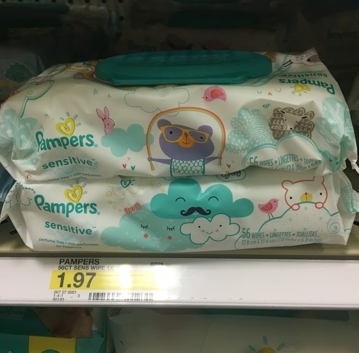 pampers wipes target