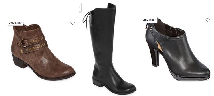 jcpenney womens knee high boots