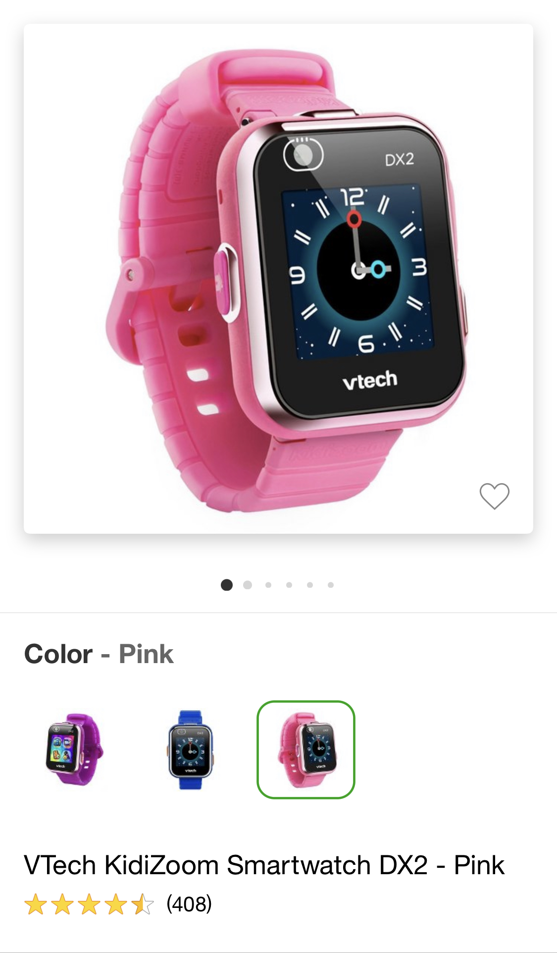 b tech kidizoom watch