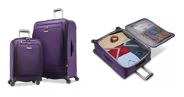 Samsonite Precision 2-Pc. Softside Luggage Set for ONLY $149 (reg. $600 ...