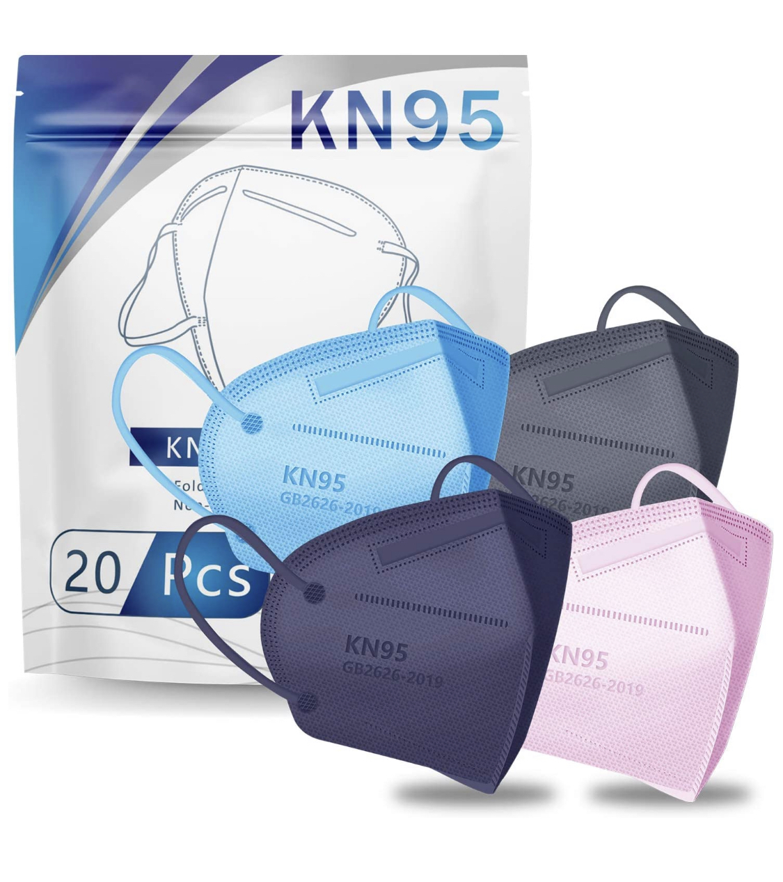 KN95 Face Mask 20 PCS ONLY 4.92(Reg.26) Free Tastes Good!